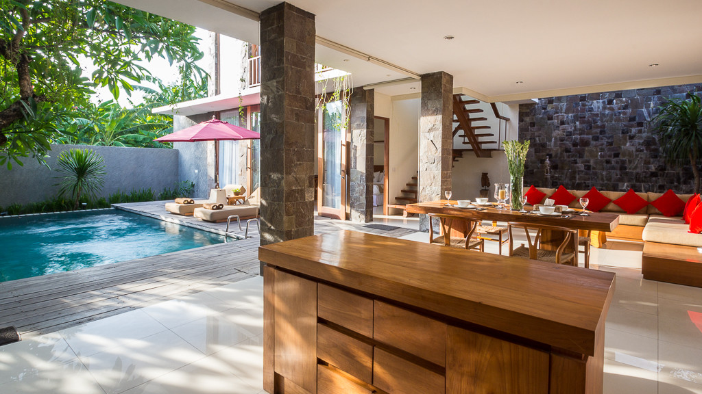 Villa Ruandra Dining area